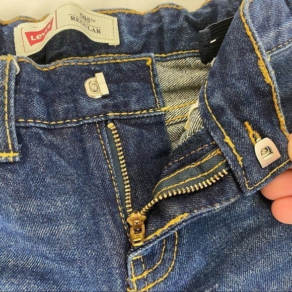 Levi’s 505 Regular Denim Shorts Size 5 - Picture 5 of 6